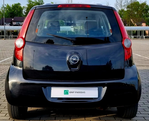 Opel Agila cena 11900 przebieg: 159000, rok produkcji 2009 z Paczków małe 46